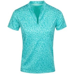 NWT DRI-FIT VICTORY WOMEN'S PRINTED GOLF POLO